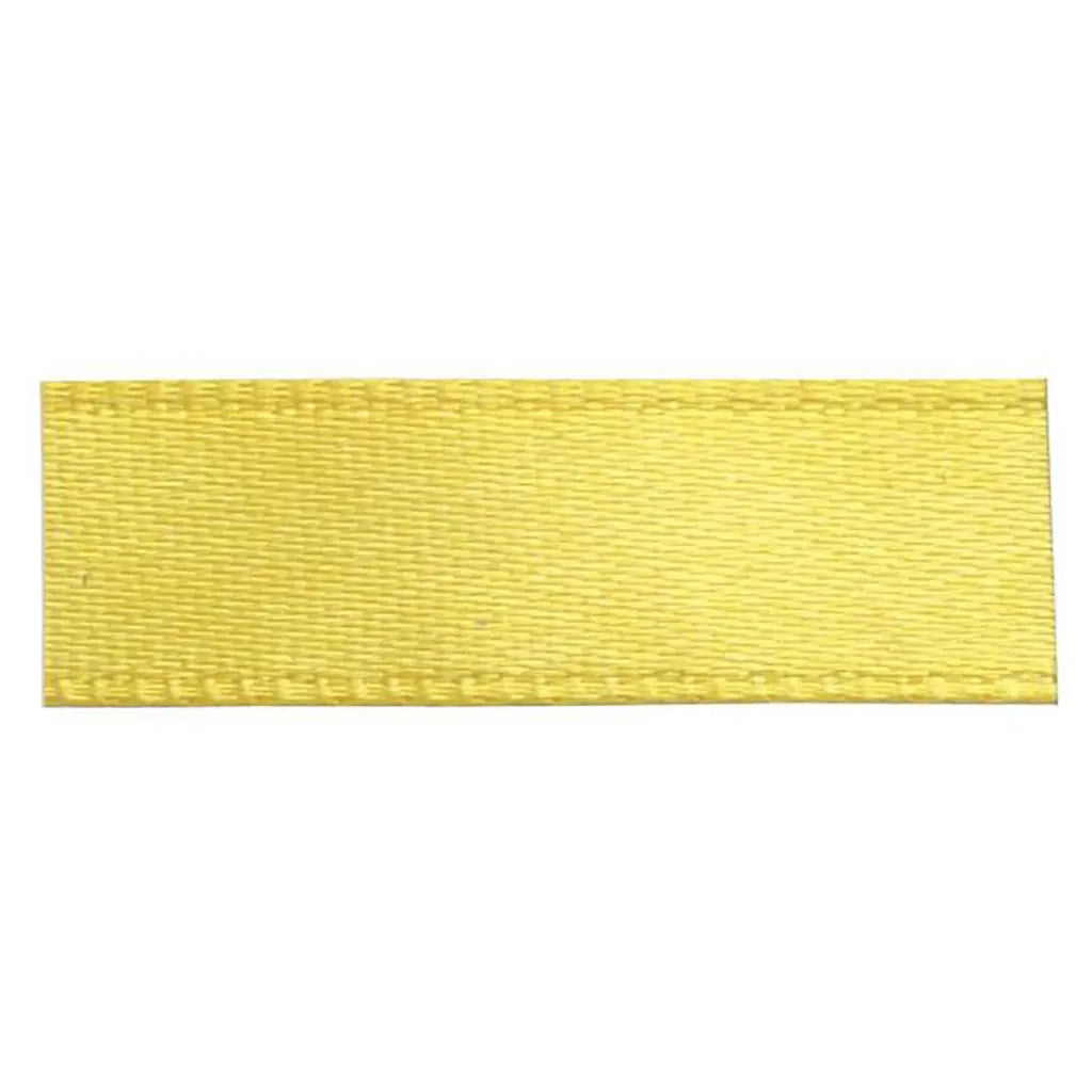 Satin Ribbon 3mm 10m Yellow