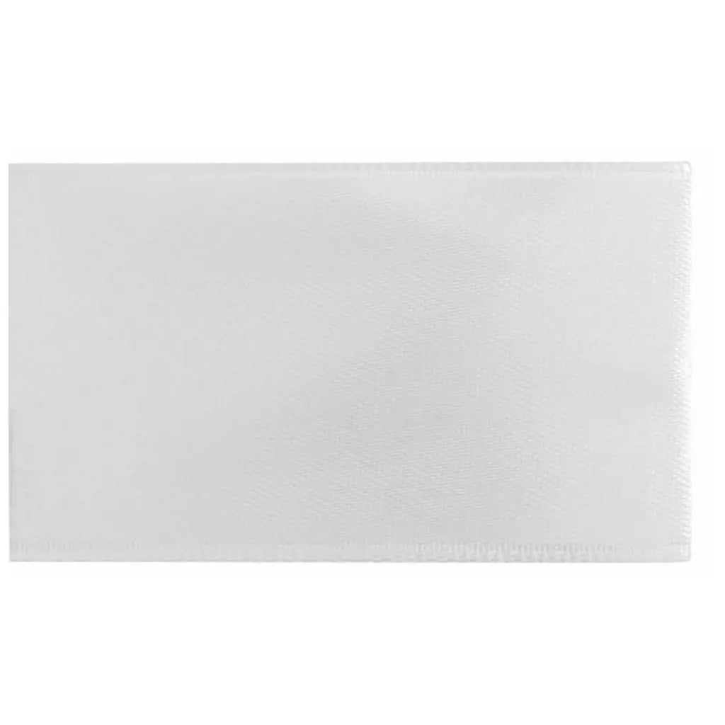 Satin Ribbon 6mm 10m White