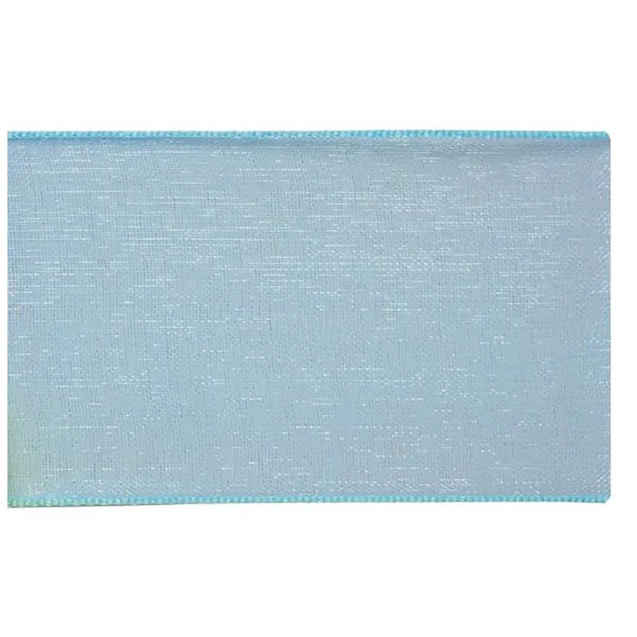 Organza ribbon 10mm 10m Light Blue