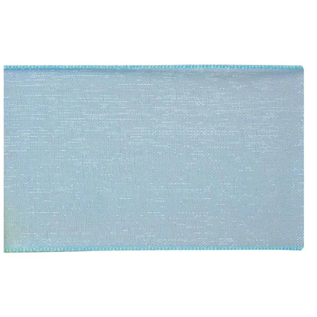 Organza ribbon 25mm 5m Light Blue