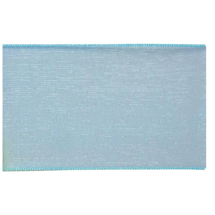 Organza ribbon 25mm 5m Light Blue