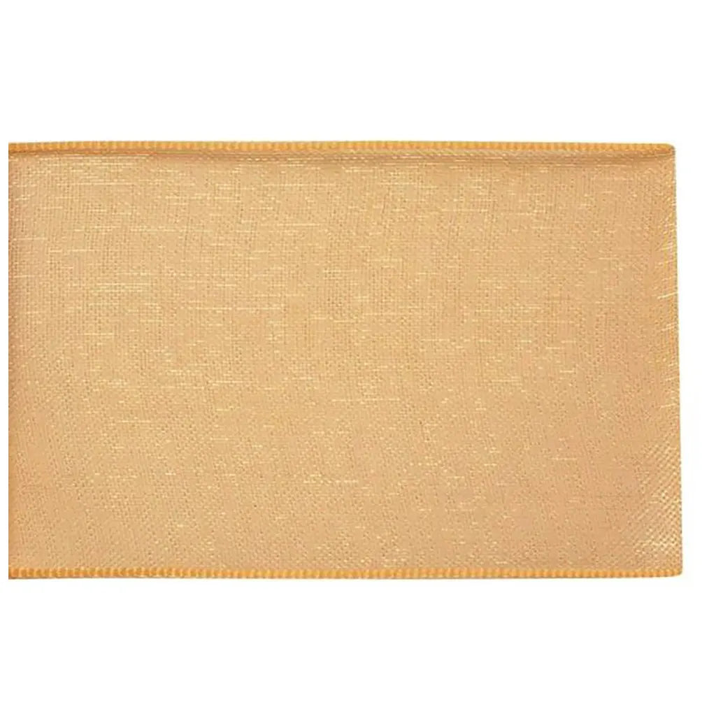Organza ribbon 25mm 5m Light brown