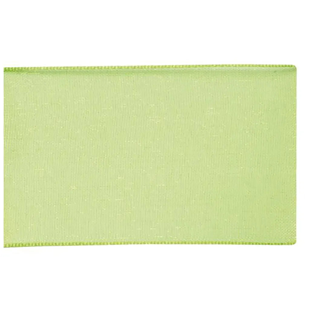 Organza Ribbon 25mm 5m Light Green