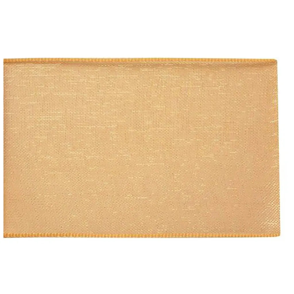 Organza Ribbon 38mm 5m Light brown