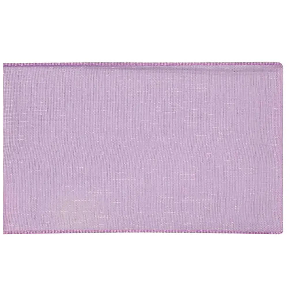 Organza Ribbon 38mm 5m Lilac