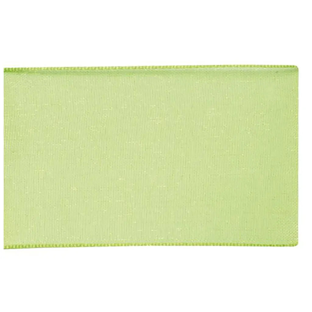 Organza Ribbon 38mm 5m Light Green