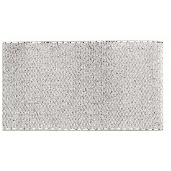 Glitter Ribbon 38mm 5m Silver