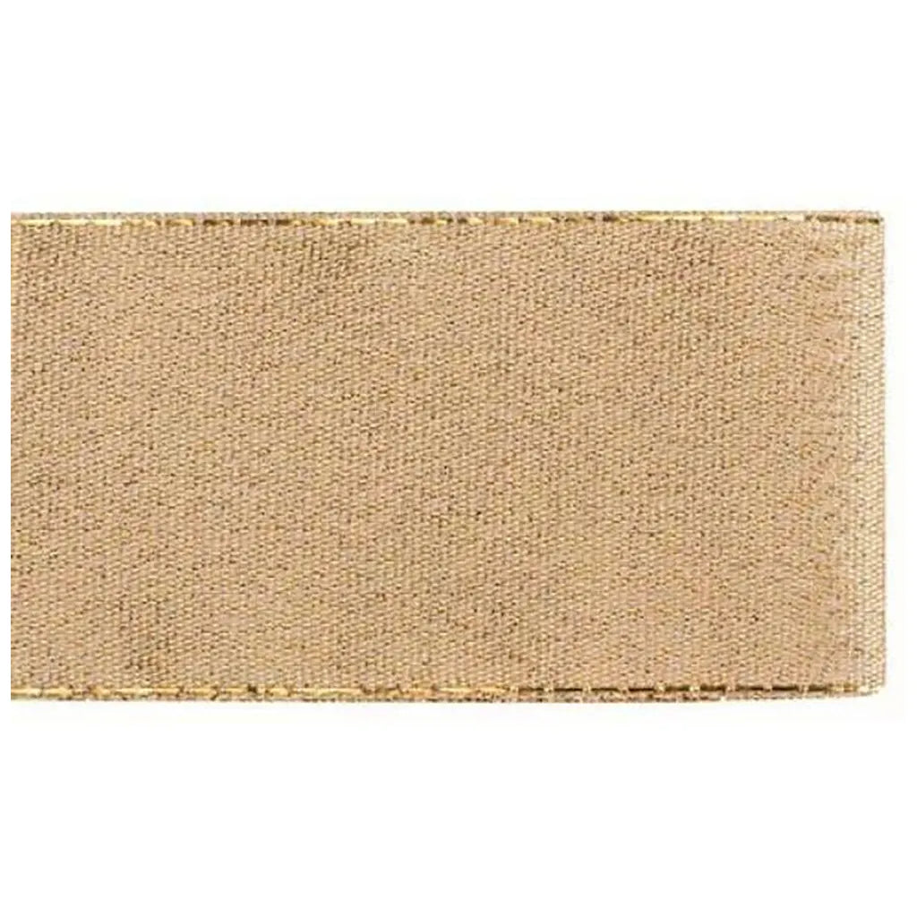 Glitter Ribbon 38mm 5m Gold