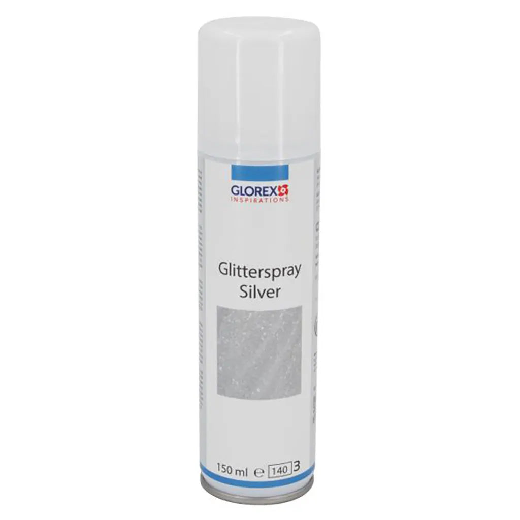 Glitter Spray Silver 150ml