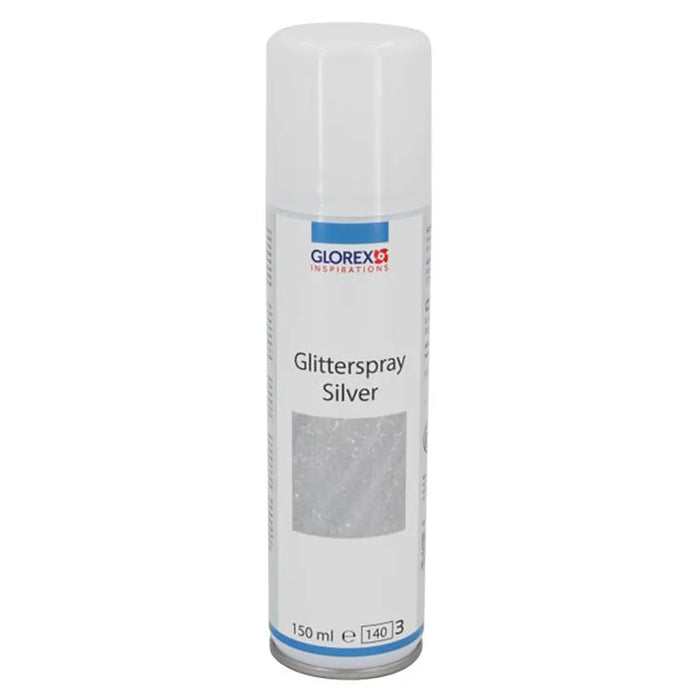 Glitter Spray Silver 150ml