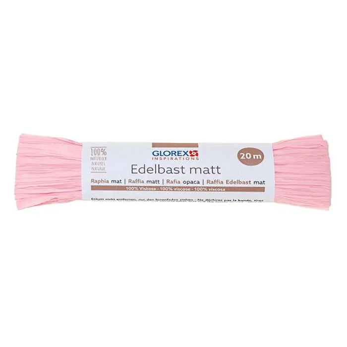 Raffia Matt 20m, Pink