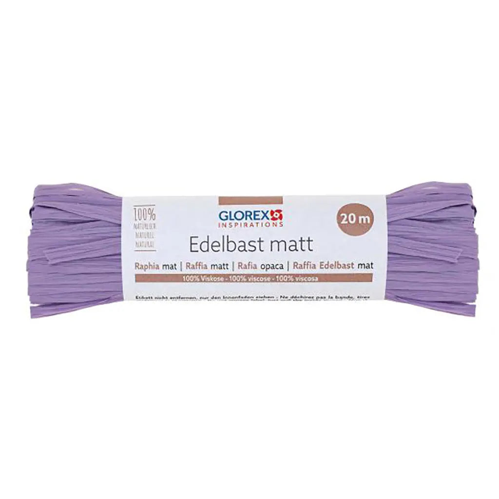 Raffia Matt 20m, Lavendar