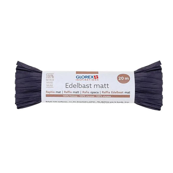 Raffia Matt 20m, Dark Blue