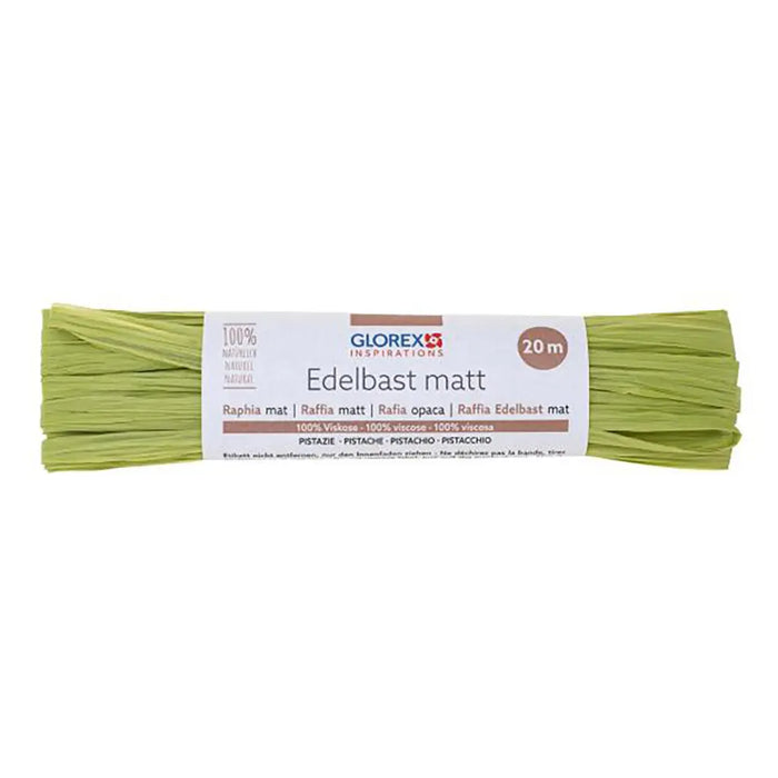 Raffia Matt 20m, Pistachio