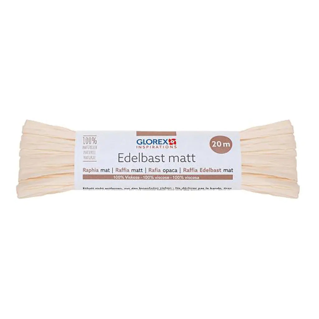 Raffia Matt 20m, Beige