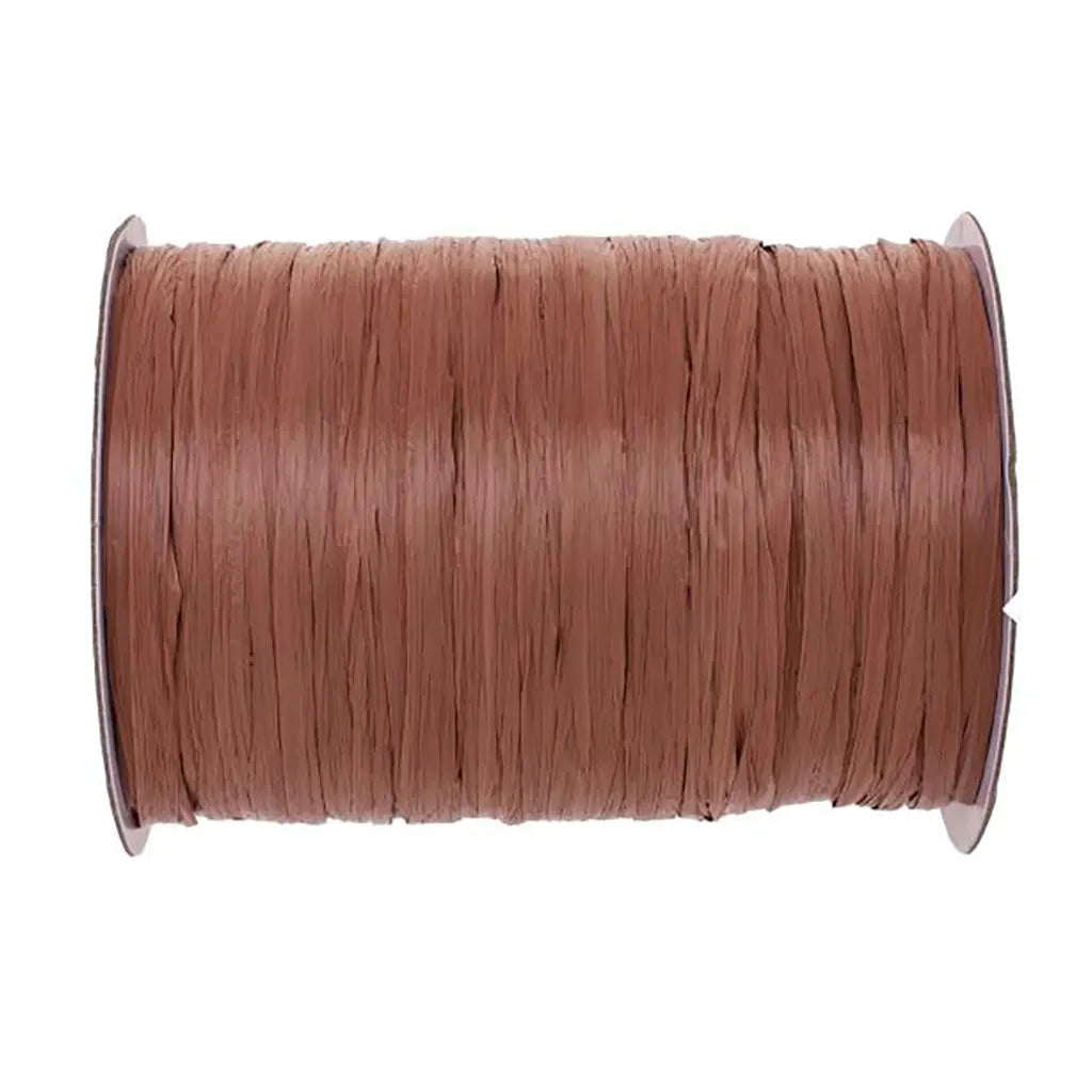 Raffia Matt 100m, Light Brown