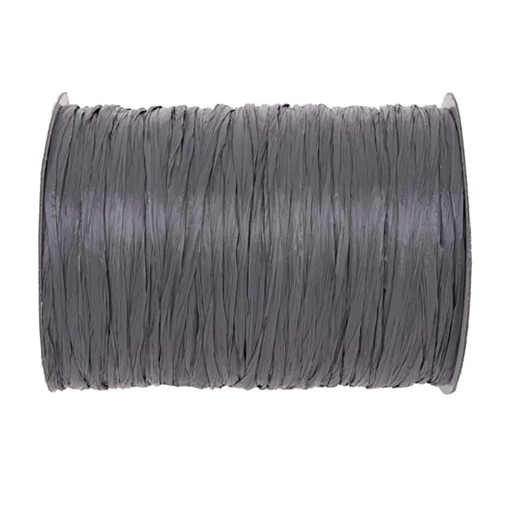 Raffia Matt 100m, Grey