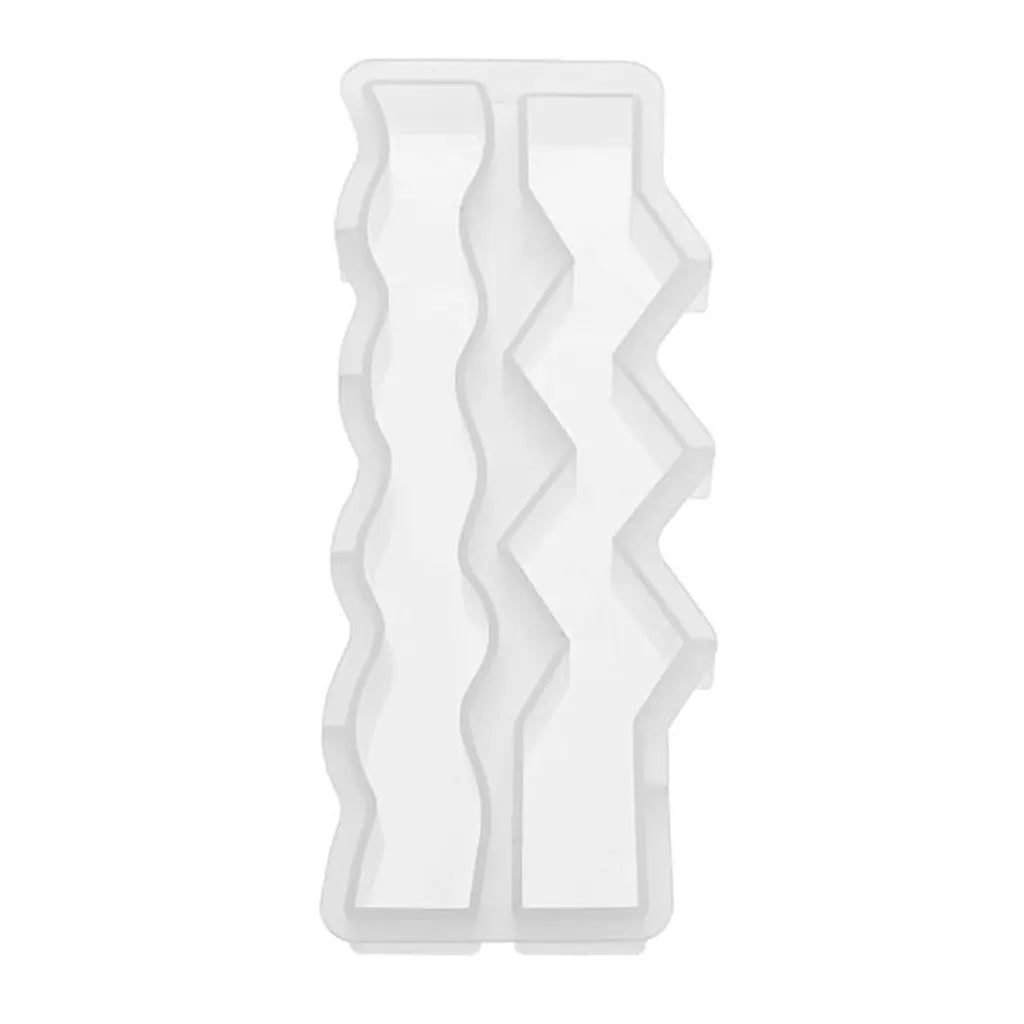 Silicone Candle Mould Wave Zigzag 23x2.8x2.5cm