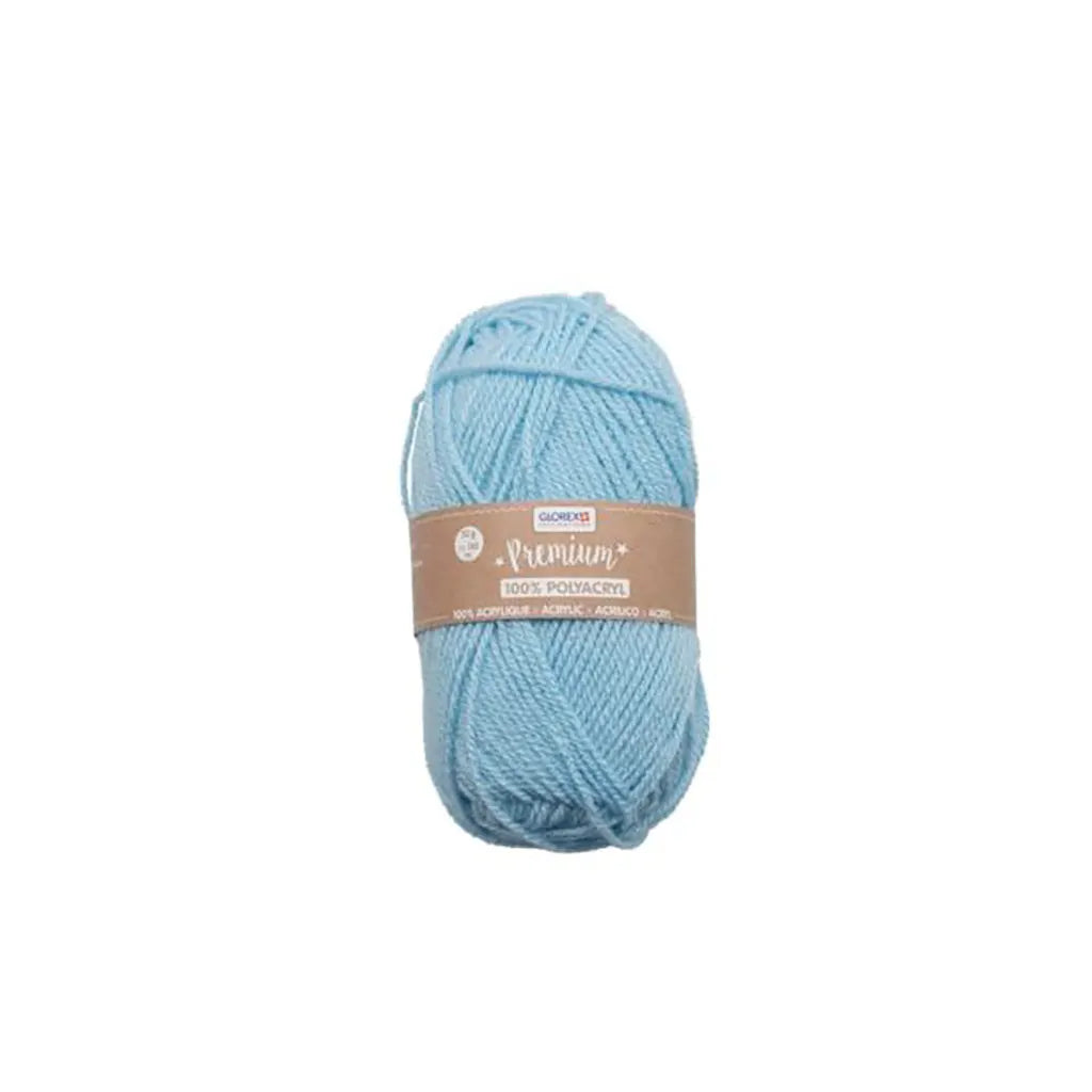 Premium 100% Acrylic 50G, Light Blue