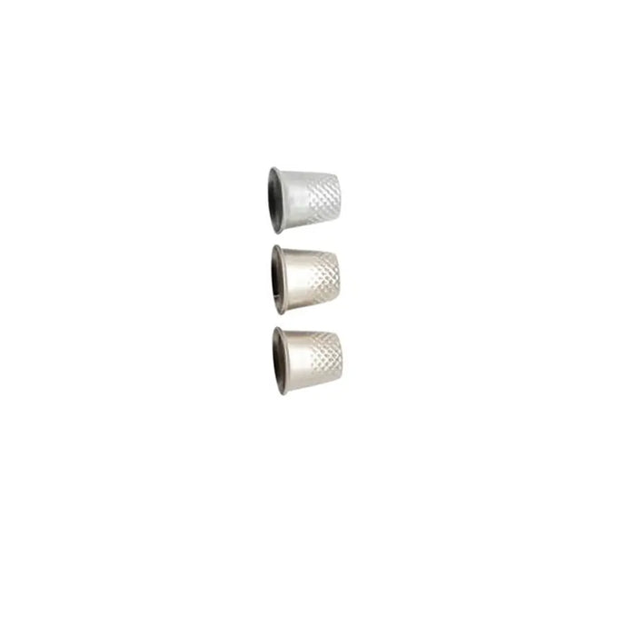 Thimbles 3pcs S/M/L, Metal