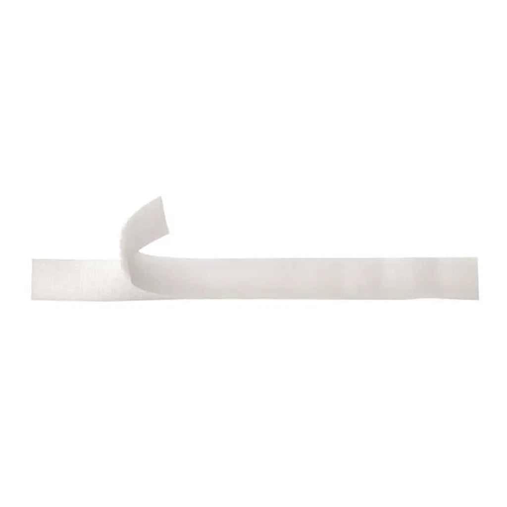 Velcro Ribbon White 100cm 25mm