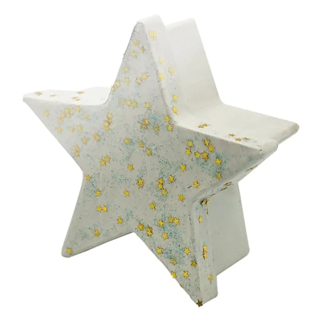 Glitter Glue 53ml Confetti Stars Gold