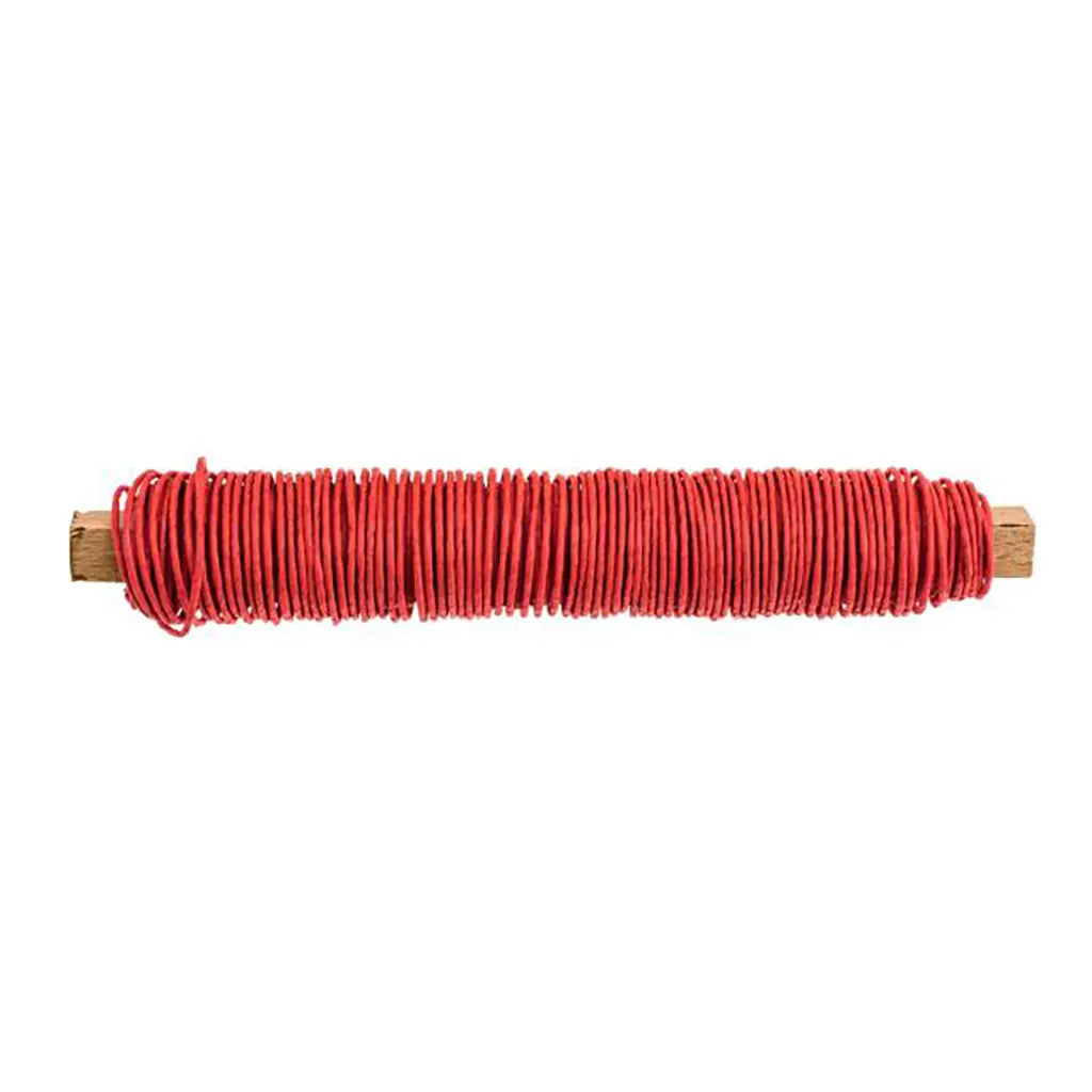 Paper Wire 0.8mm, 22m Red