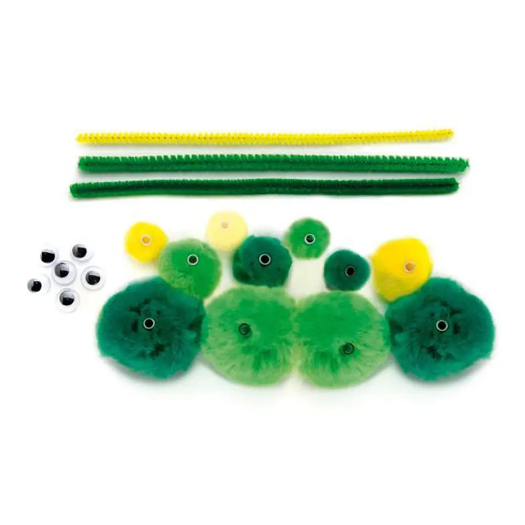 Craft kit basic 56pcs Mix Green