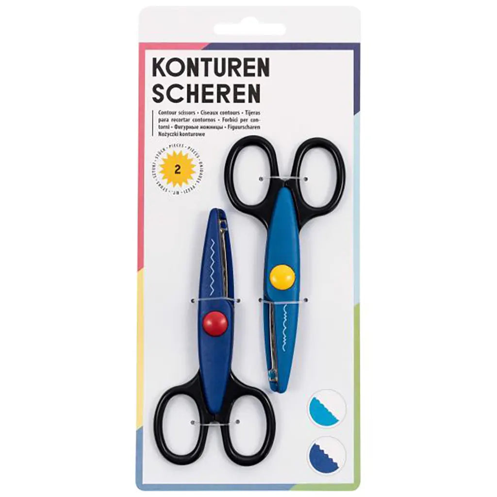 Contour Scissors 2pcs