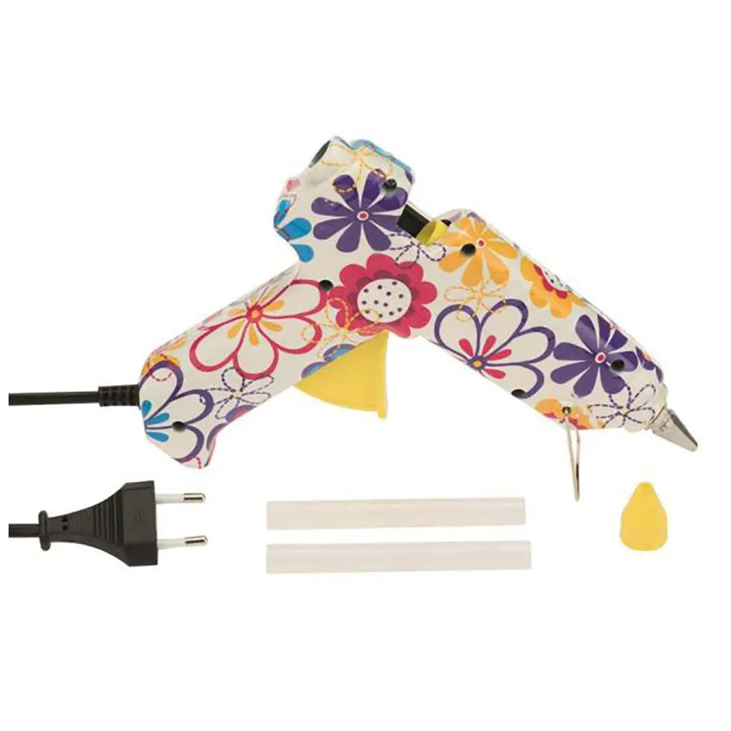 Glue Gun "Profi" 60W Floral Pattern