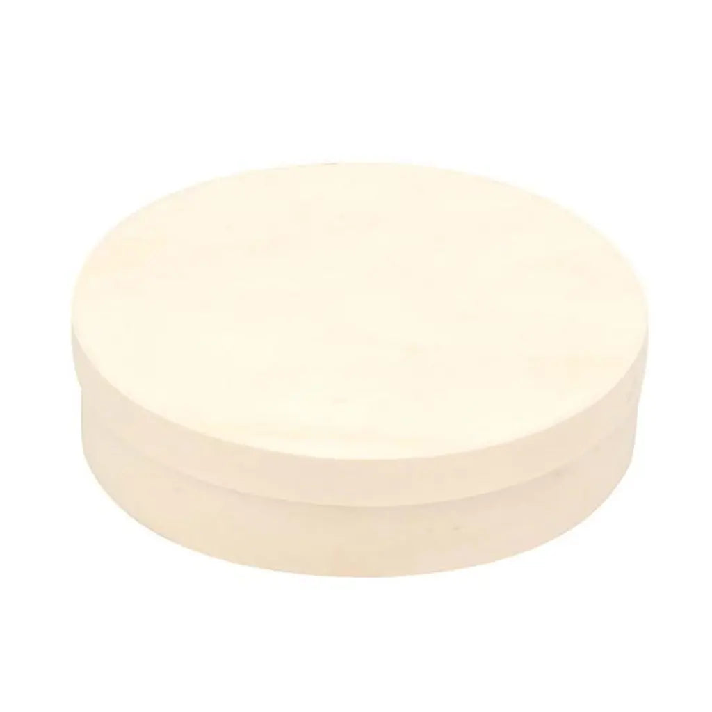 Wood Box Oval 125x150mm H50mm