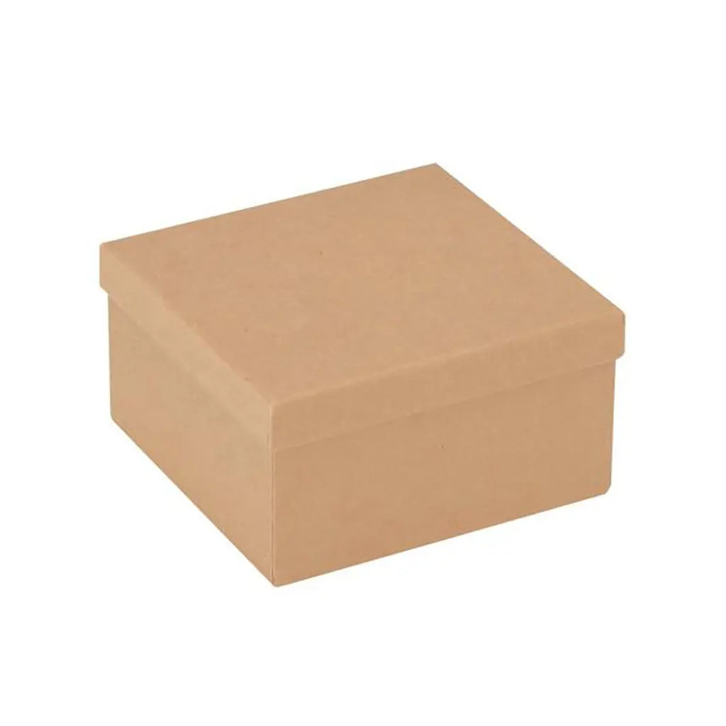 Cardboard Box Square 125x125x65mm