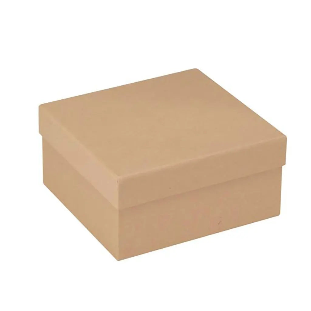 Cardboard Box Square 155x155x75mm