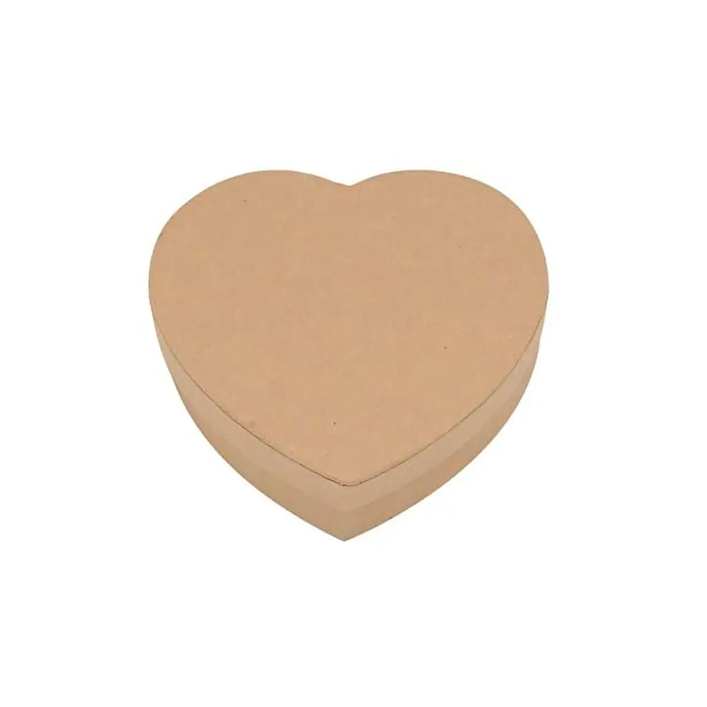 Cardboard Heart Shape Box 92x90x26mm