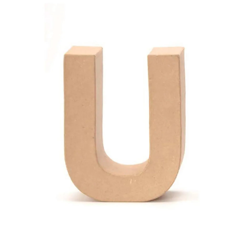 Letter U 17.5X5.5CM