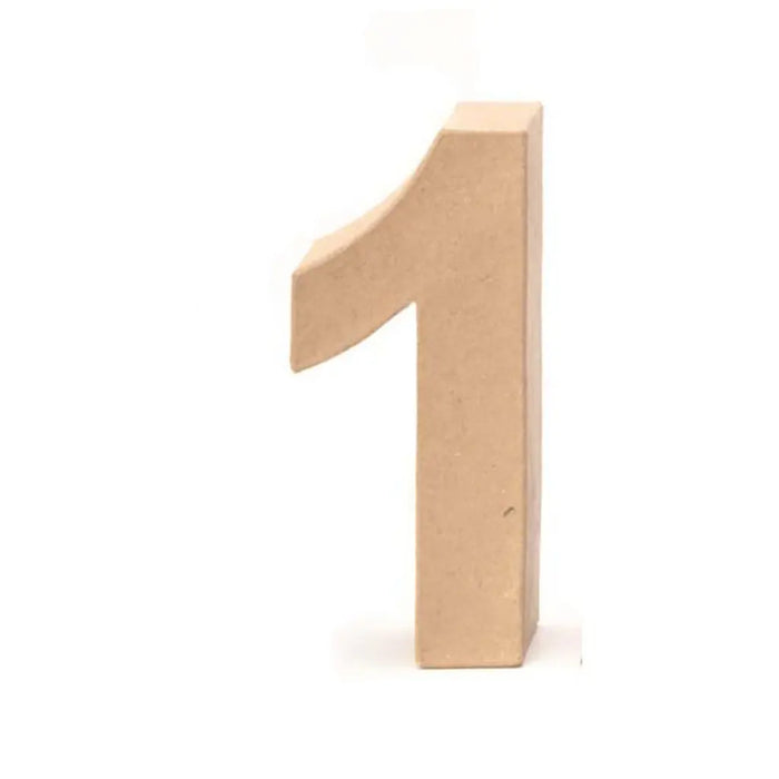 Number 1 17.5X5.5CM