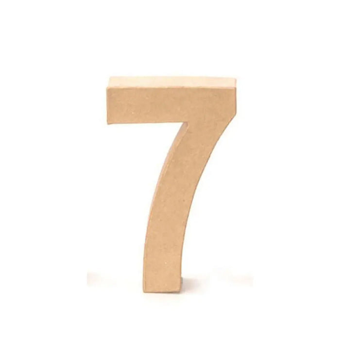 Number 7 17.5X5.5CM