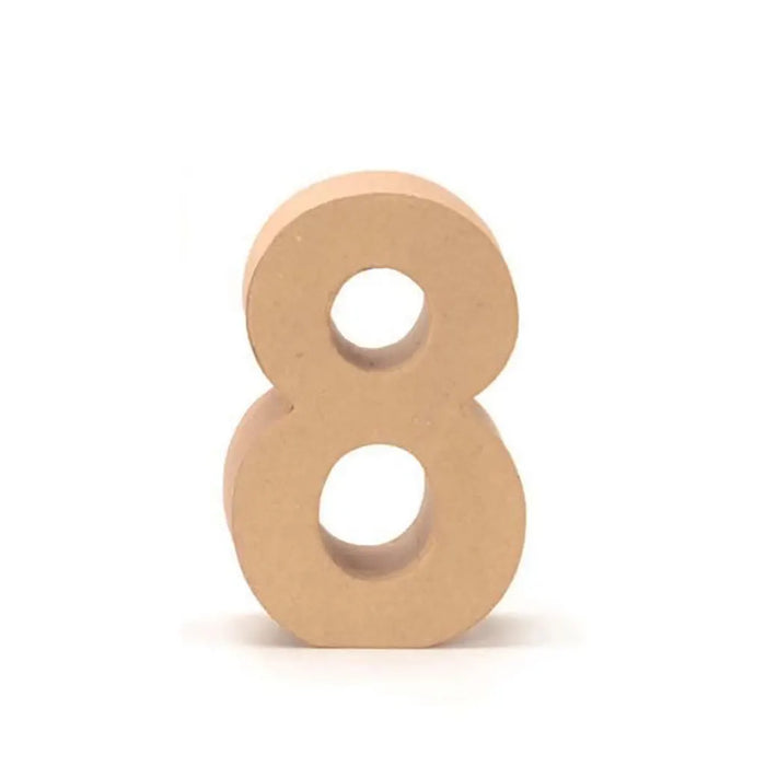 Number 8 17.5X5.5CM