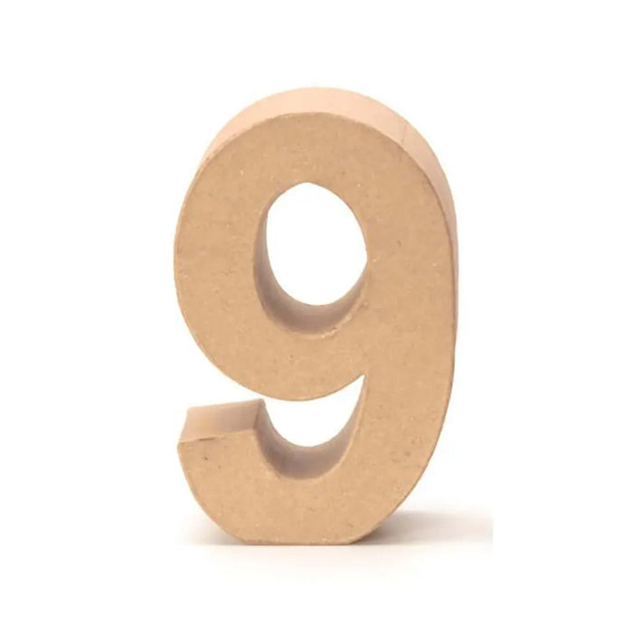 Number 9 17.5X5.5CM
