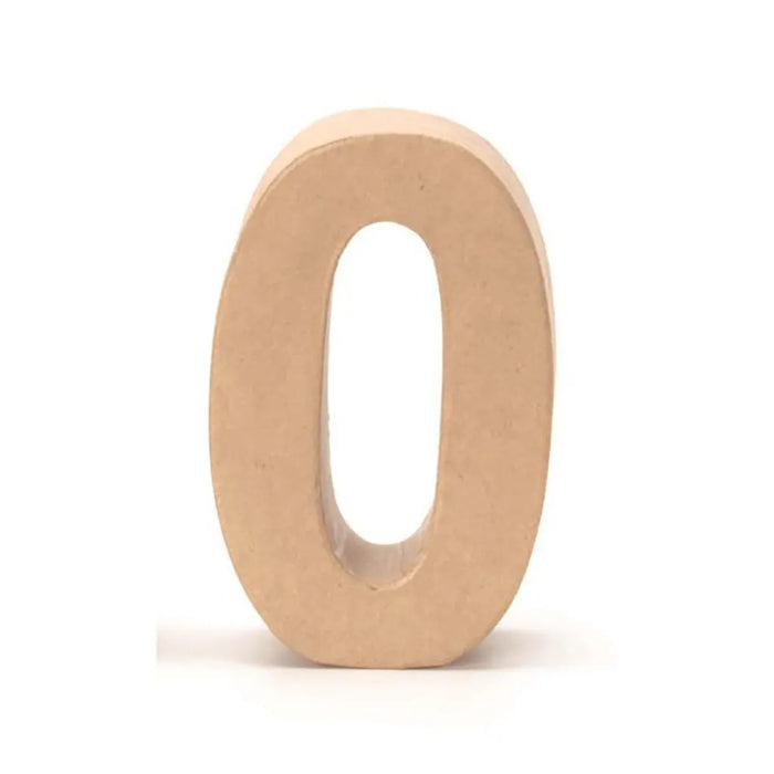 Number 0 17.5X5.5CM