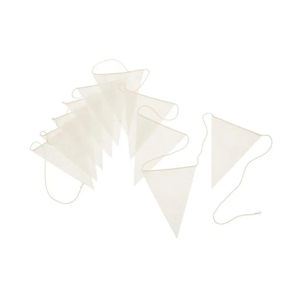 Flag Garland Cotton 12x15cm L:300cm