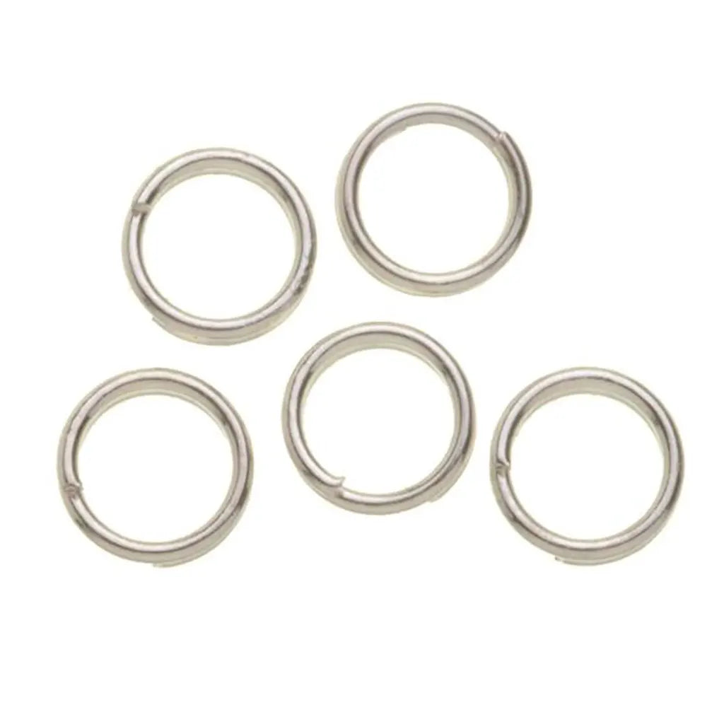 Ring 15pcs 7mm Silver