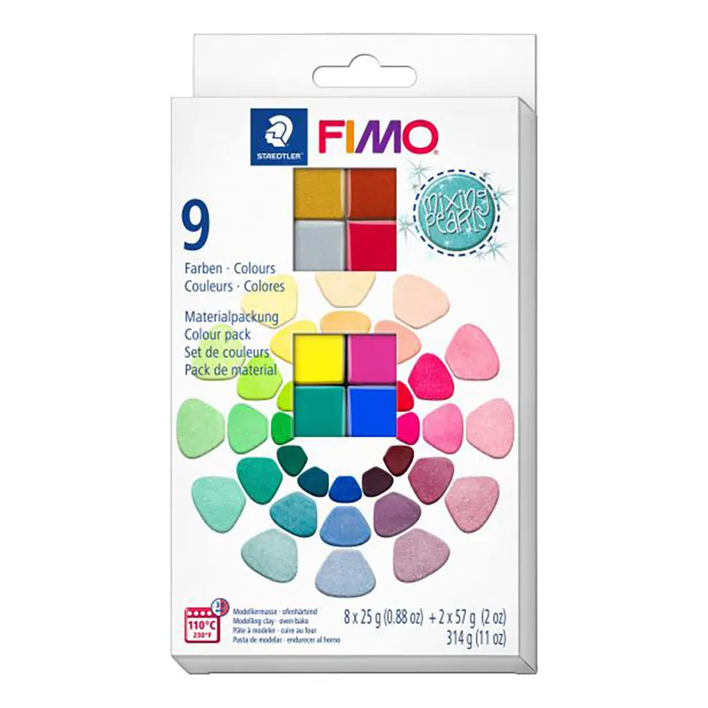 FIMO effect pearls Colour Pack 9 8x25g + 2x57g