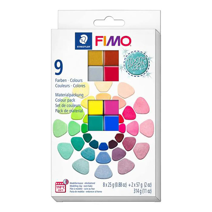 FIMO effect pearls Colour Pack 9 8x25g + 2x57g