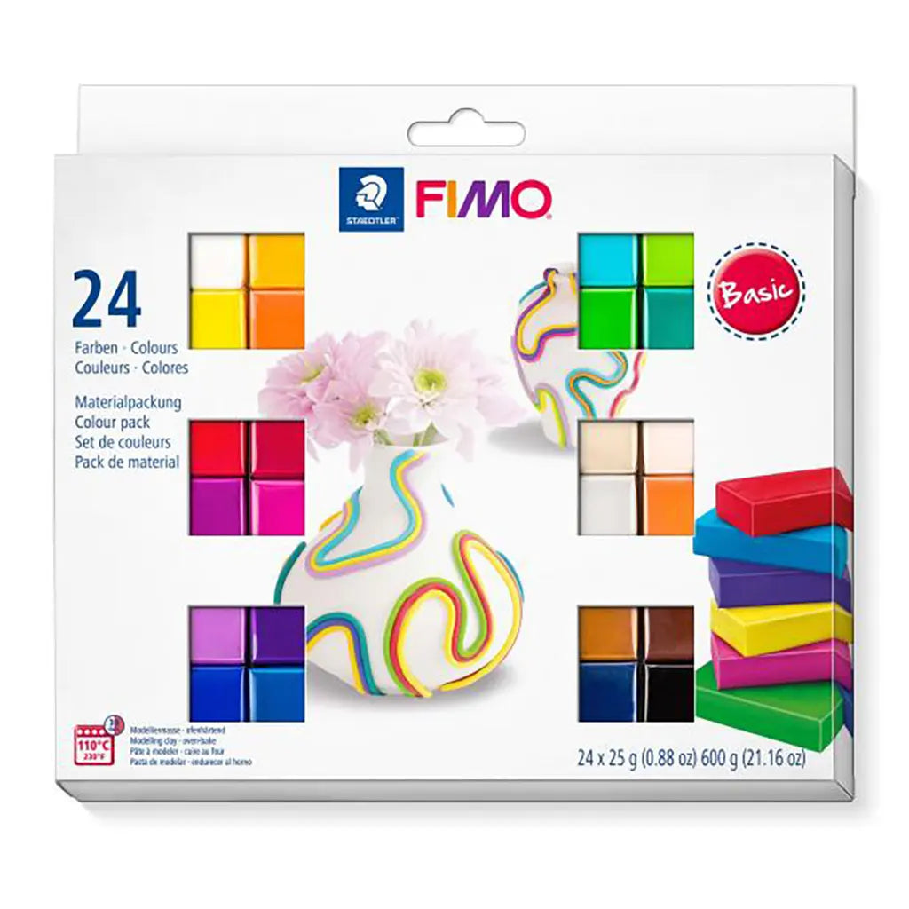 FIMO SOFT Colour Pack 24x25g 24s Basic