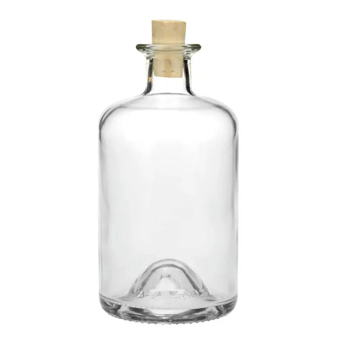 Chemist Bottle 500ml 16x8cm, with Cork