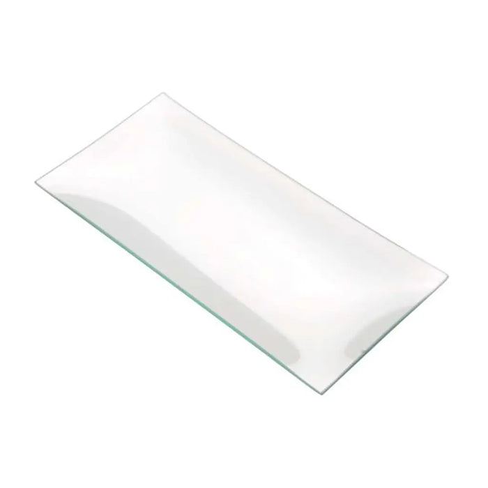 Glassplate Rectangular 13x27cm