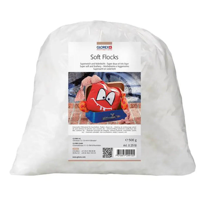 Soft-Flocks White 500G Super Light and Feathery