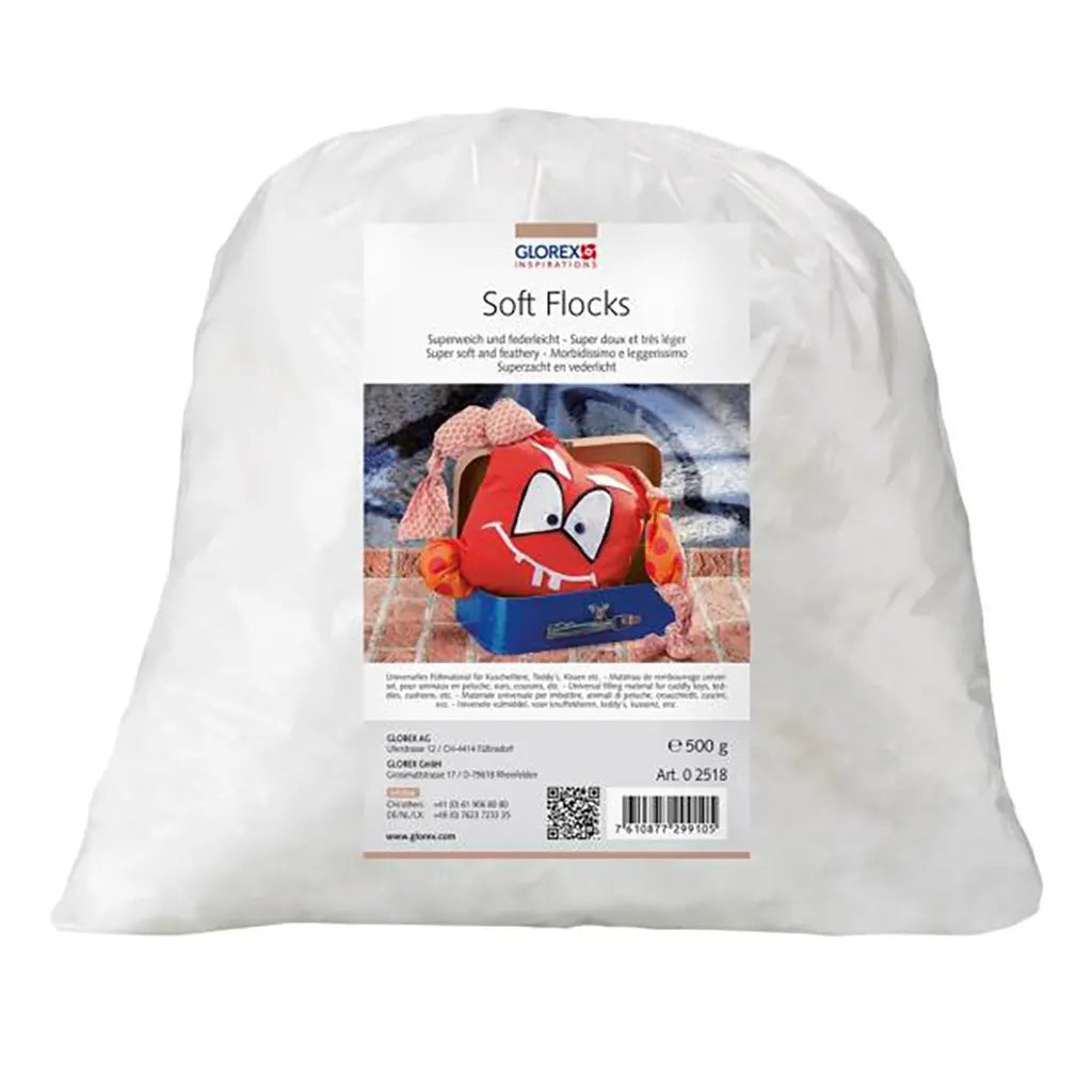 Soft-Flocks White 500G Super Light and Feathery