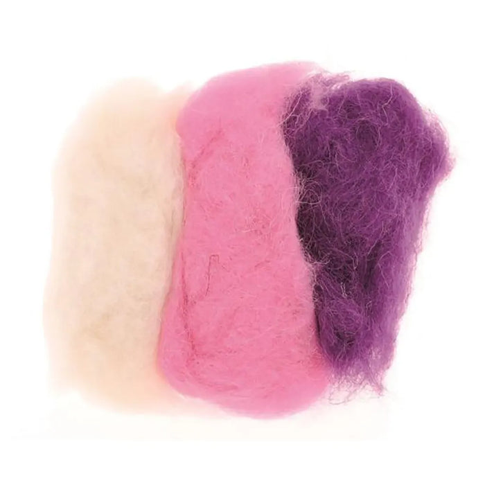 Sheepwool 30G 100% Natural, Pink-Mix